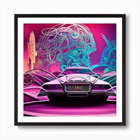 Back To The Future Art Print