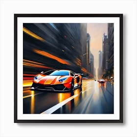 Lamborghini 93 Art Print