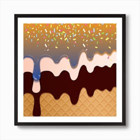 Ice Cream Sundae 18 Art Print