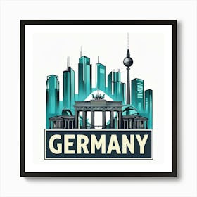 Germany Art Print