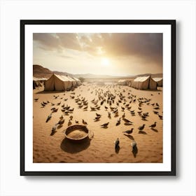 Desert Scene 1 Art Print