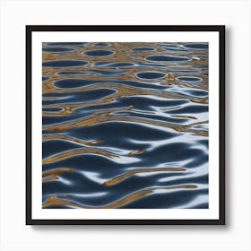 Water Ripples 17 Art Print