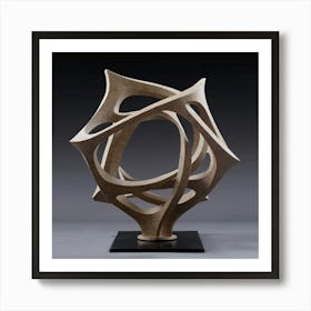 Abstract Sculpture 10 Art Print