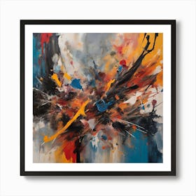 Abstract Painting A Art Print