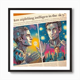 How Aplenty In The Sky Art Print