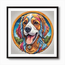 Bengal Dog Art Print
