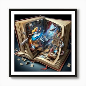 Alice In Wonderland 24 Art Print