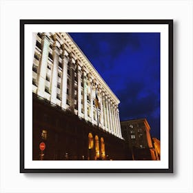 Kiev Ukraine Building Art Print