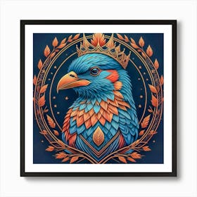 King Bird 1 Art Print