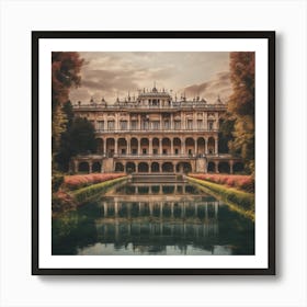 Palace In The Countryside Art Print