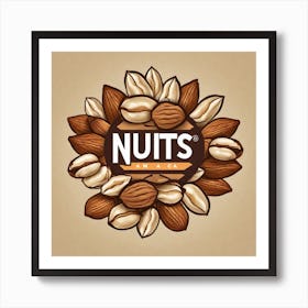 Nuts As A Logo (25) Art Print
