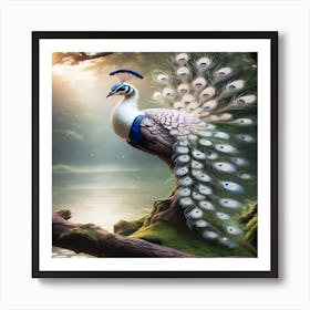 Peacock 2 Art Print