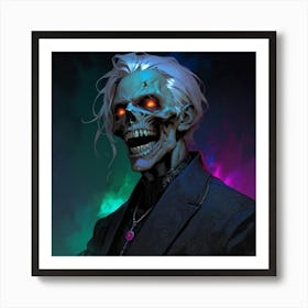 Skeleton Art Print