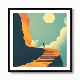 Path To Success Art Print