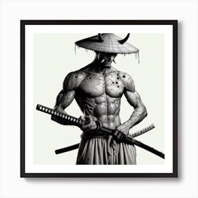 Samurai 3 Art Print