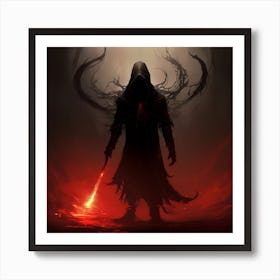 Demon 9 Art Print