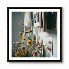 Flowers In A Vase Art Print