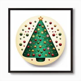 Christmas Tree Art Print