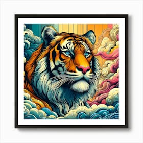 Wild Animal Illustration 160 Art Print