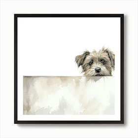 Terrier Dog 2 Art Print