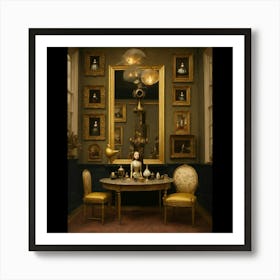 Room With Mirrors Art Print