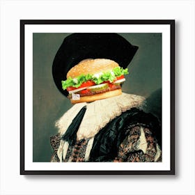 Frans Burger Hals Poster