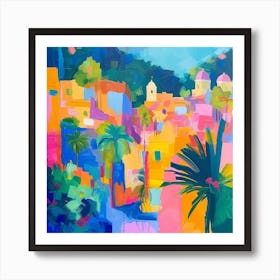 Abstract Travel Collection San Pedro Sula Honduras 2 Art Print