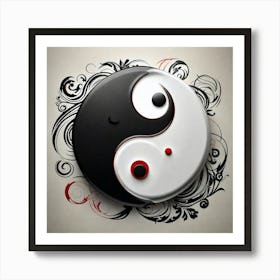 Yin Yang 58 Art Print
