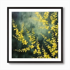 Yellow Hibiscus 1 Art Print