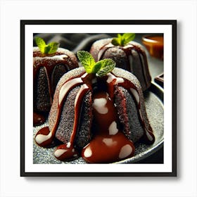 Sovereign Flame Molten Lava Cakes Art Print