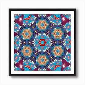 Psychedelic Pattern 3 Art Print