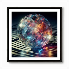 Sphere Of Light Art Print