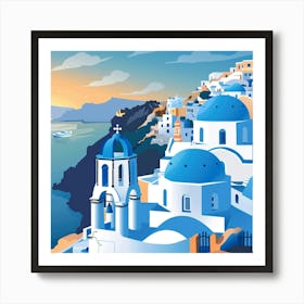 Oia, Greece,Island Greece Art Print