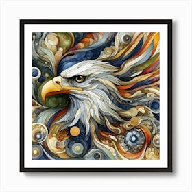 Creative Wild Animal Representation 81 Art Print