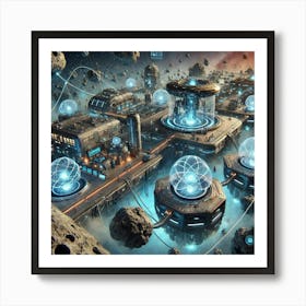 Gravity Manipulation Labs Scifi Art Print