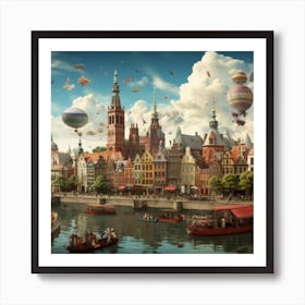 Up up and Away Art Print