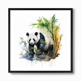 Panda Bear 10 Art Print