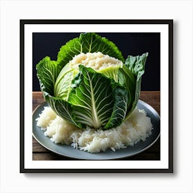 Cabbage With Rice 1 Art Print