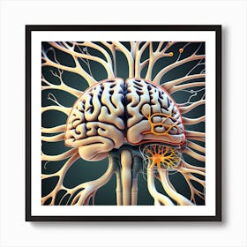 Brain And Nervous System 16 Art Print