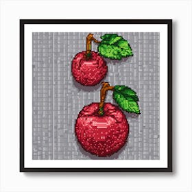 Pixel Art 43 Art Print