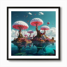 Default Surreal Dreamscape Create A Surreal Dreamscape Featuri 3 Art Print