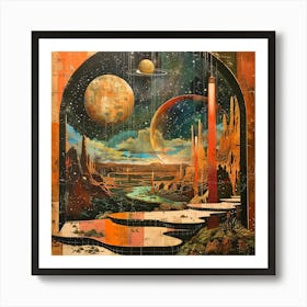 'Alien Planet' Art Print