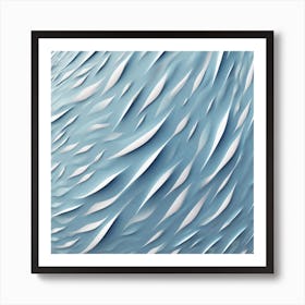 Abstract Wave Pattern 12 Art Print