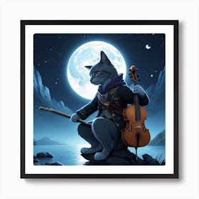 Albedobase Xl Moonlight Serenade Sticker 4k 0 (2) Art Print