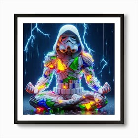 Stormtrooper Meditation Art Print