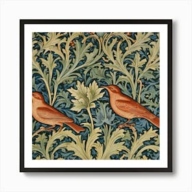 Williams Morris Birds Art Print