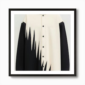 Black And White Jacket Art Print