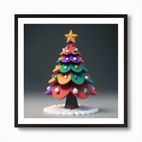 Christmas Tree Art Print