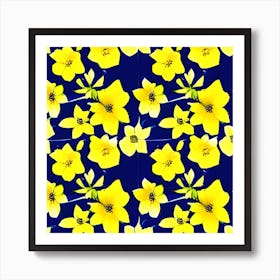 Yellow Flowers Art Print