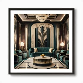 Deco Living Room 7 Art Print